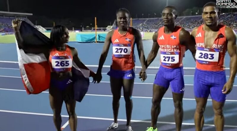 RD recupera medalla de oro en relevo mixto 4x100 tras apelación