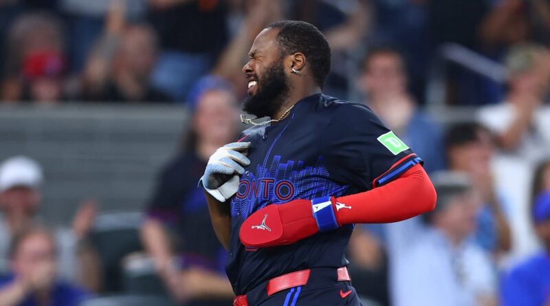 Vladimir Guerrero Jr. se ausentará siete días por conmoción cerebral