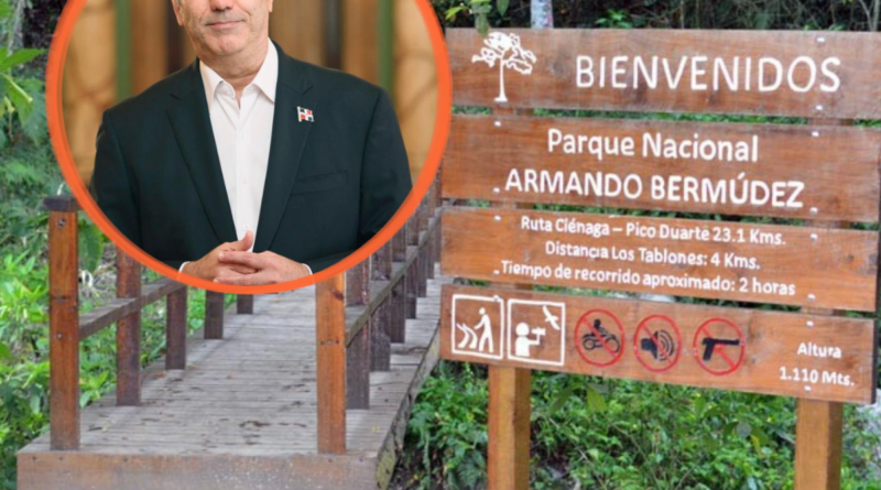 Abinader advierte penas de hasta 30 años a quienes afecten parques nacionales