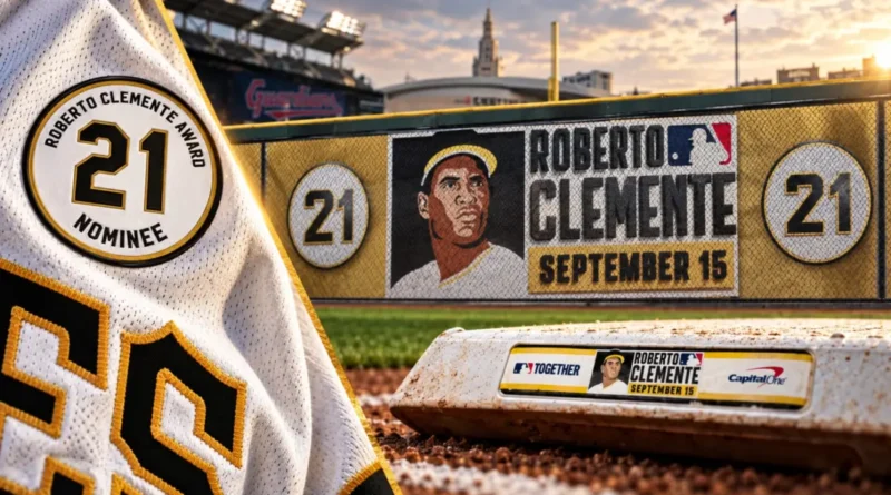 Anunciados los nominados al Premio Roberto Clemente del 2026