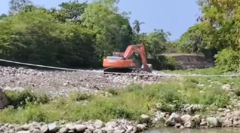 Autoridades aclaran que extracción de material en el río San Marcos busca prevenir inundaciones