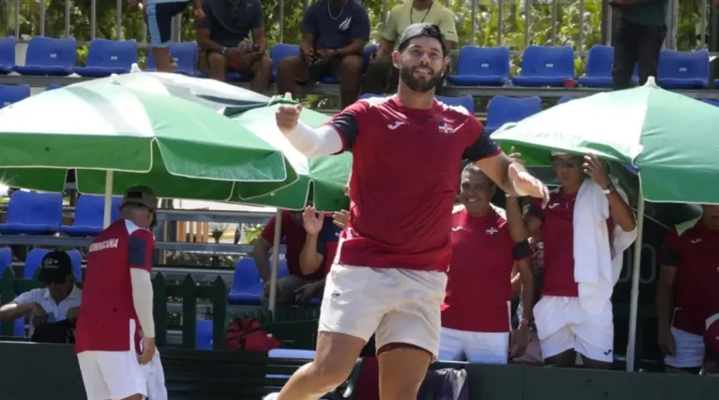 República Dominicana domina los sencillos ante Egipto en la Copa Davis