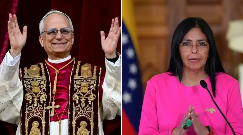 Delcy Rodríguez pide al papa canonizar a religiosa y beatificar a un monseñor de Venezuela