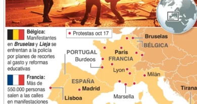 Francia aplicará toques de queda en ciudades por las protestas violentas